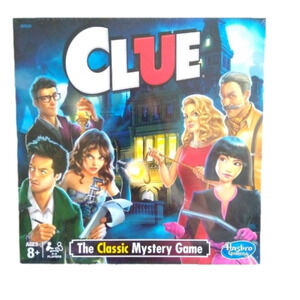 New! Hasbro CLUE Board Game Classic Mystery Game